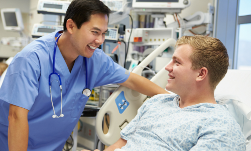 doctor patient hospital
